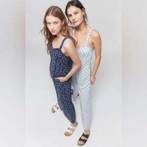 UO Easy Ruffle Jumpsuit
